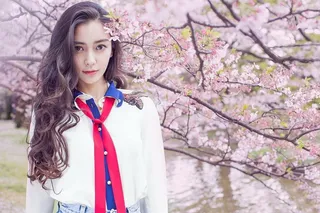 摄影图片人物美女模特照片