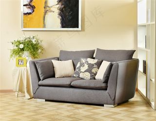 简约家庭里面的沙发