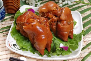 酱香猪手美食素材中华美食