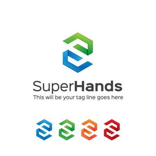 图标标识标志立体几何图形企业商标VI品牌LOGO设计模板AI矢量素材