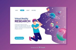 时尚大气元宇宙VR虚拟现实AR网页Banner海报设计模板AI矢量图素材