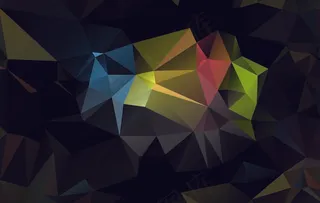 几何艺术设计 多边形背景