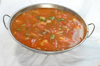 5西红柿炖牛肉 东北饺子园