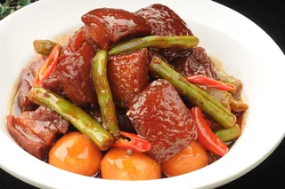 美食红烧肉 