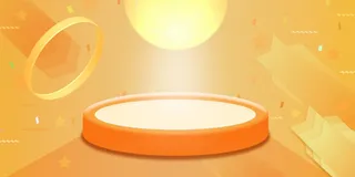 黄色质感背景图片