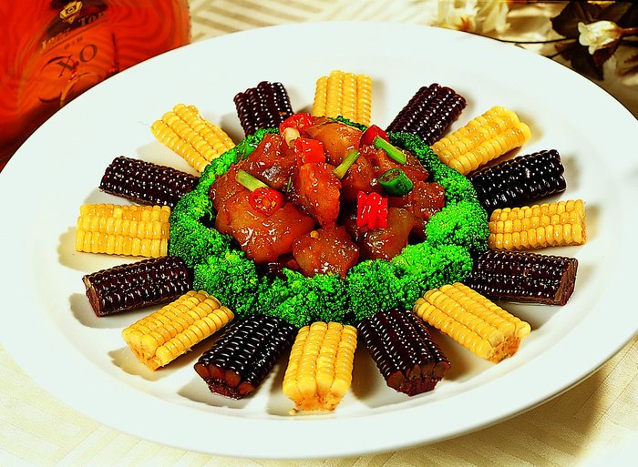 川菜湘菜高清菜谱 杂粮鹿筋