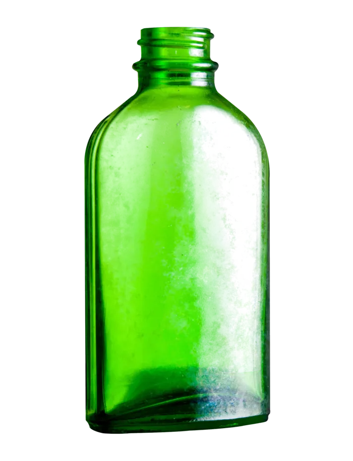 酒瓶绿色白酒