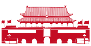 *建军节建党国庆节党建元素图片 卡通手绘PNG透明免扣PS素材