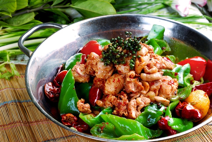 干锅美食焖锅湘菜麻辣香辣纸锅干锅小煎鸡