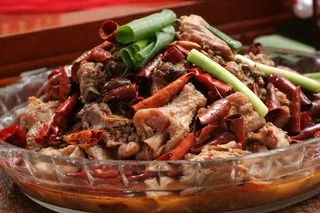 生炒麻辣仔鸡22元 (2)