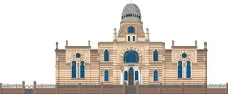 犹太教堂 PNG免抠