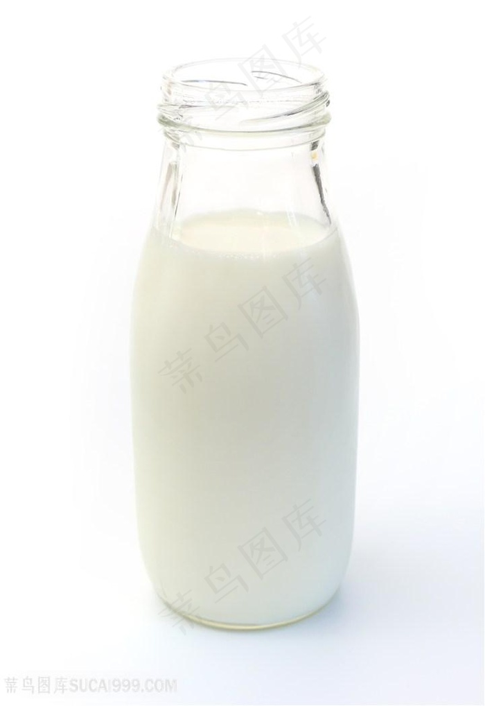 新鲜的牛奶创意高清图片