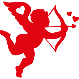 丘比特射箭情人节