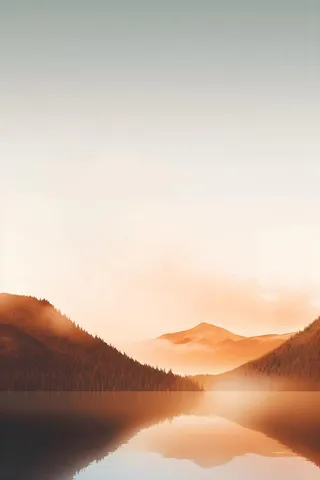 空灵山脉云间背景