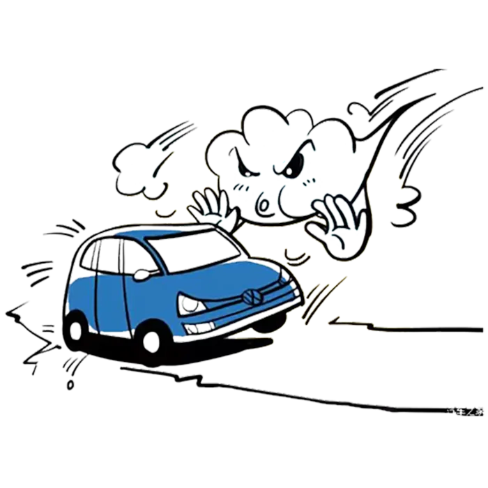 卡通简笔汽车