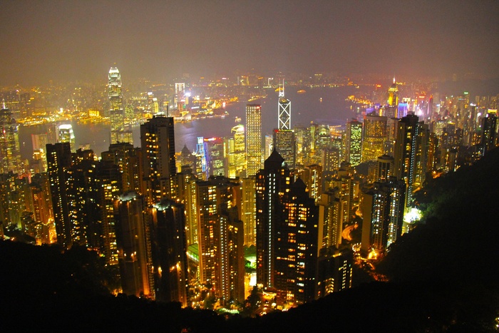 高清唯美城市夜景