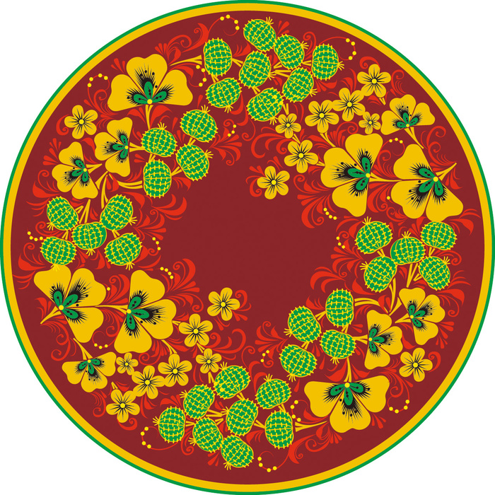 中式传统花朵纹样