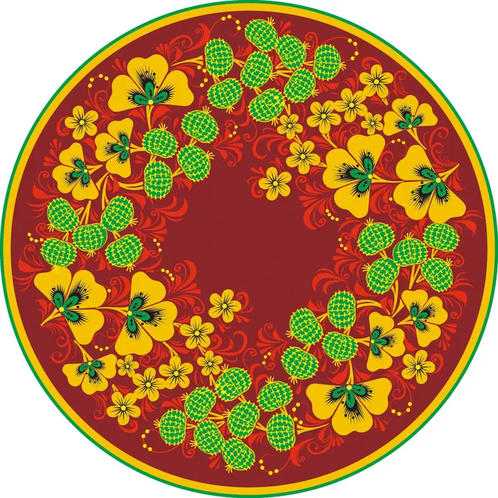 中式传统花朵纹样ai矢量模版下载
