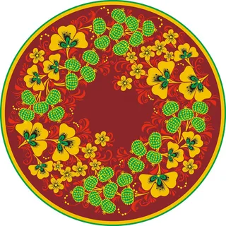 中式传统花朵纹样