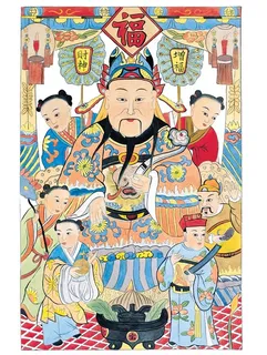 传统年画素材图片 传统年画素材图片