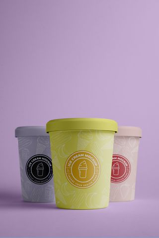 冰淇淋包装样机