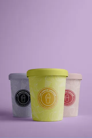 冰淇淋包装样机