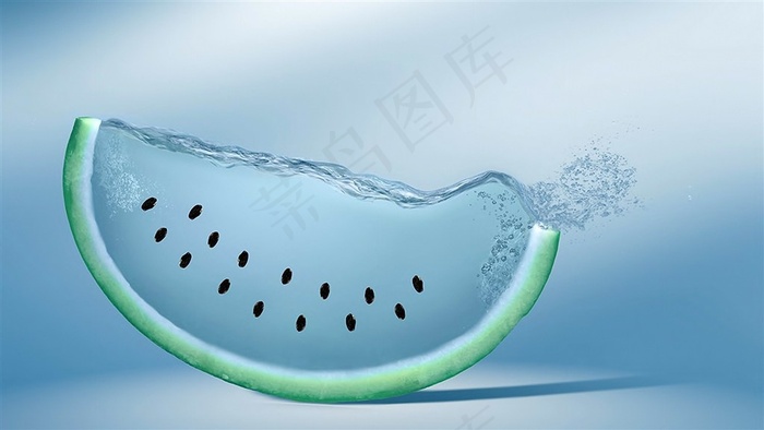 独特的水做的西瓜