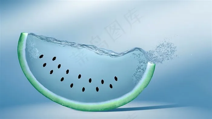 独特的水做的西瓜