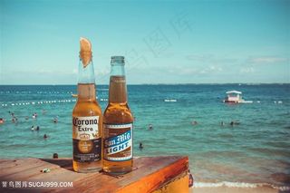 复古水果啤酒图片