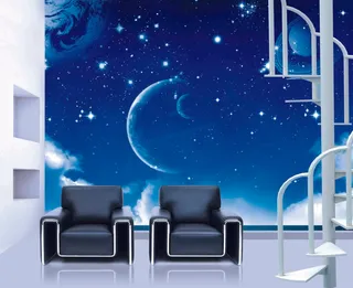 3D立体空间展示背景