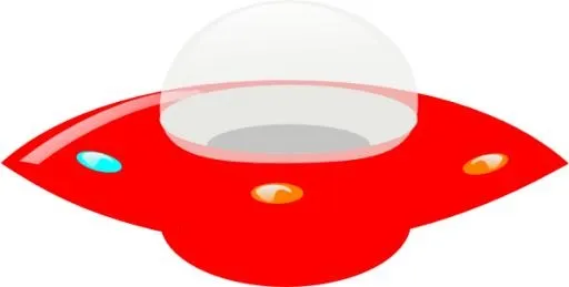 飞碟 PNG免抠(600x304)