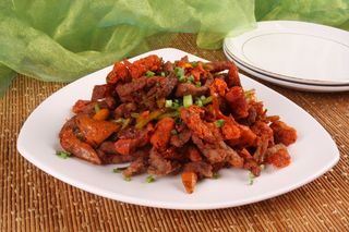 0911CC-205脆椒辣子鸡柳