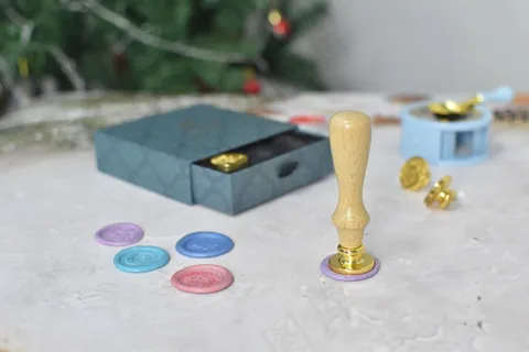 印章 蜡印章 浮雕 礼盒信封封口 (11)