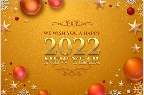 设计新年2022年背景