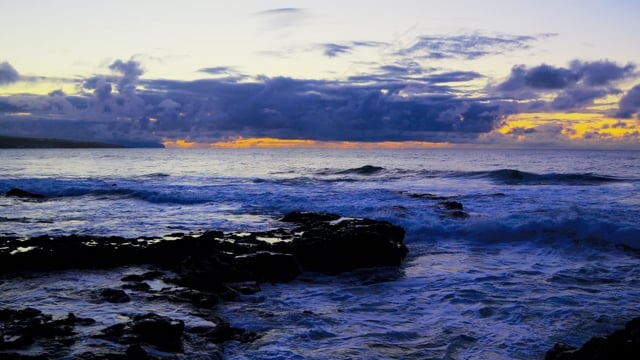 海洋, 波浪, 黄昏, 岩石, 日落, 云, 暮, 水, 海