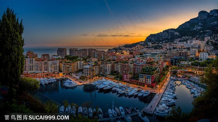 海边度假村早晨