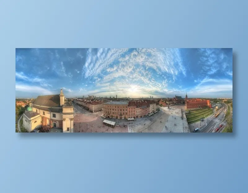 波兰首都360度全景图