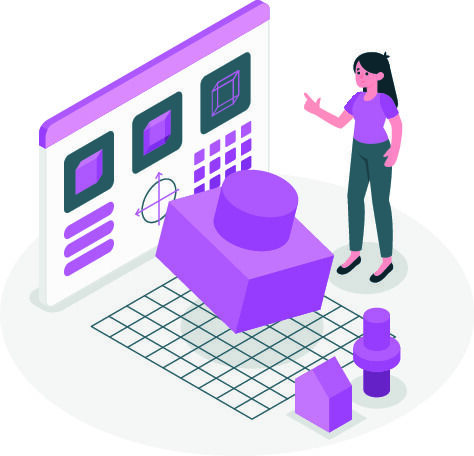 扁平化人物场景办公互联网等距ai矢量设计网页海报UI素材插画