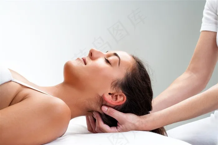 SPA美容养生按摩美女高清图片
