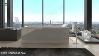 简洁卫生间装修高清图