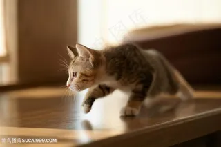 偷偷摸摸小猫咪图片