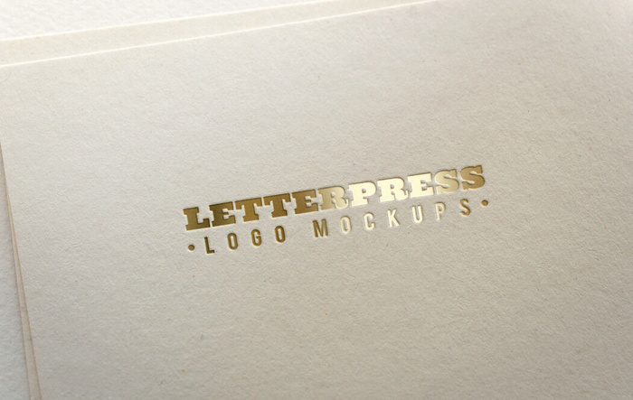 LOGO效果样机展示psd模版下载