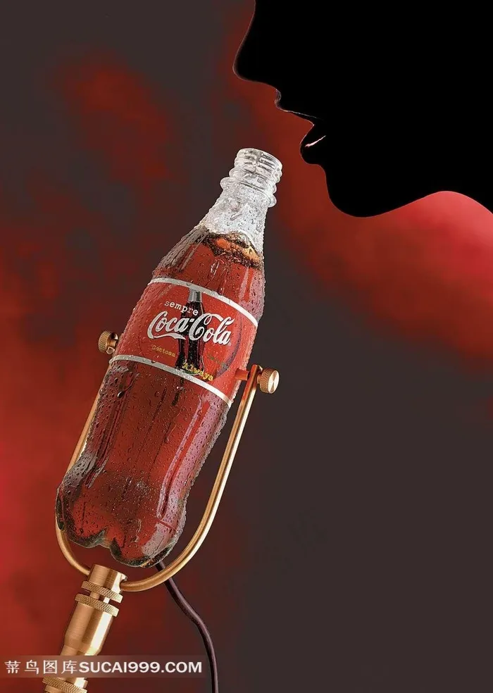 可口可乐创意宣传广告图片