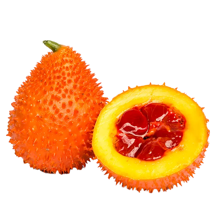 92木鳖果水果超市商品白底图免抠实物摄影png格式图片透明底