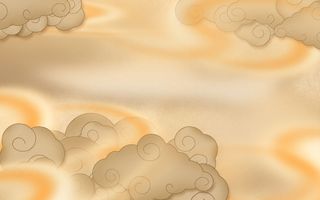 中国风复古国潮神话敦煌插画图案纸纹理肌理背景PSD设计模板素材