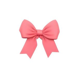 粉色蝴蝶结免抠