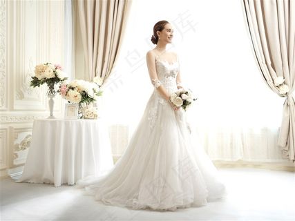 甜蜜恋人婚纱样片大图