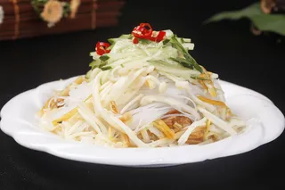 粉丝拌金针菇 (1)