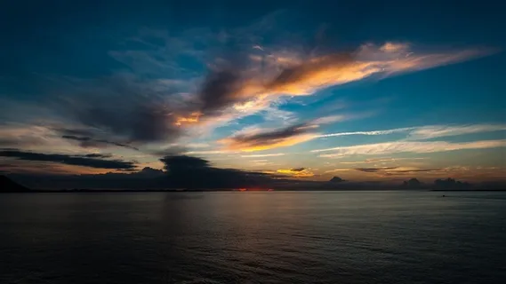 海滩日出景观 海滩日出景观