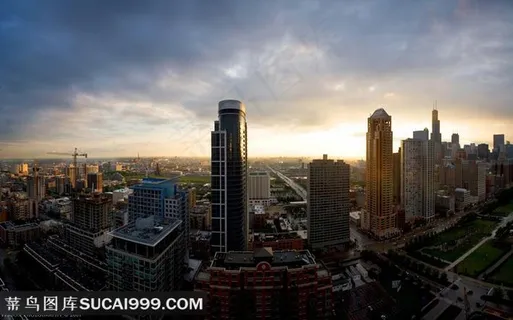 楼群房子高楼繁华城市 楼群房子高楼繁华城市